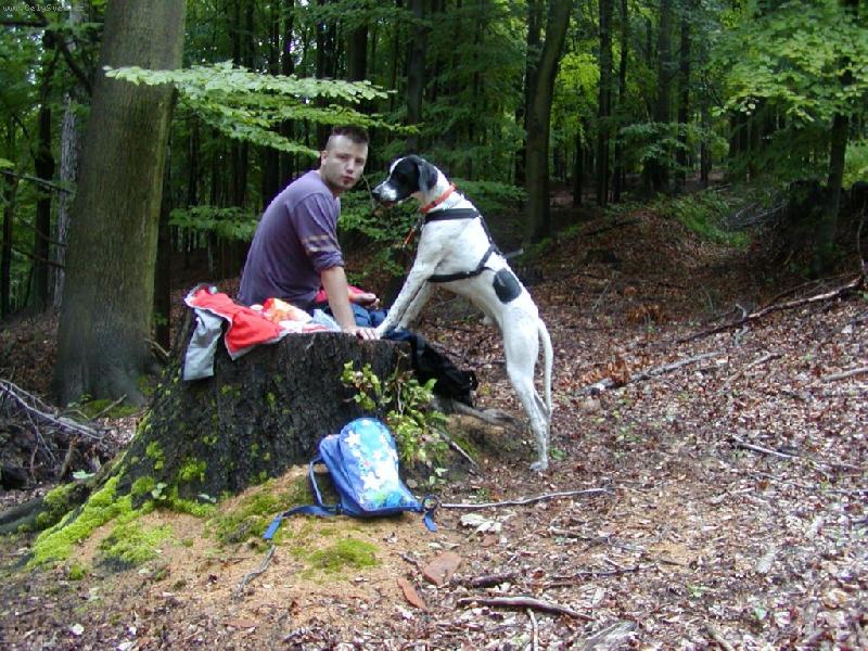 Foto: J� a Snoopyk-V�let na Ralsko..