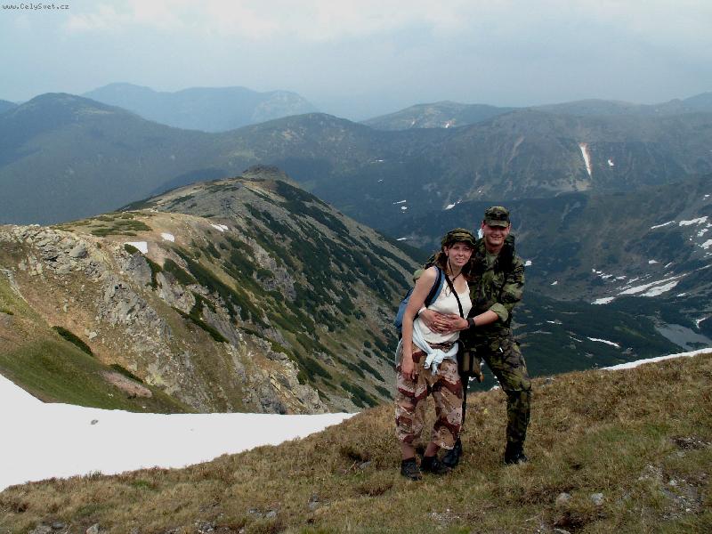 Foto: Pod Chopokem-dob�v�n� vrcholu:)