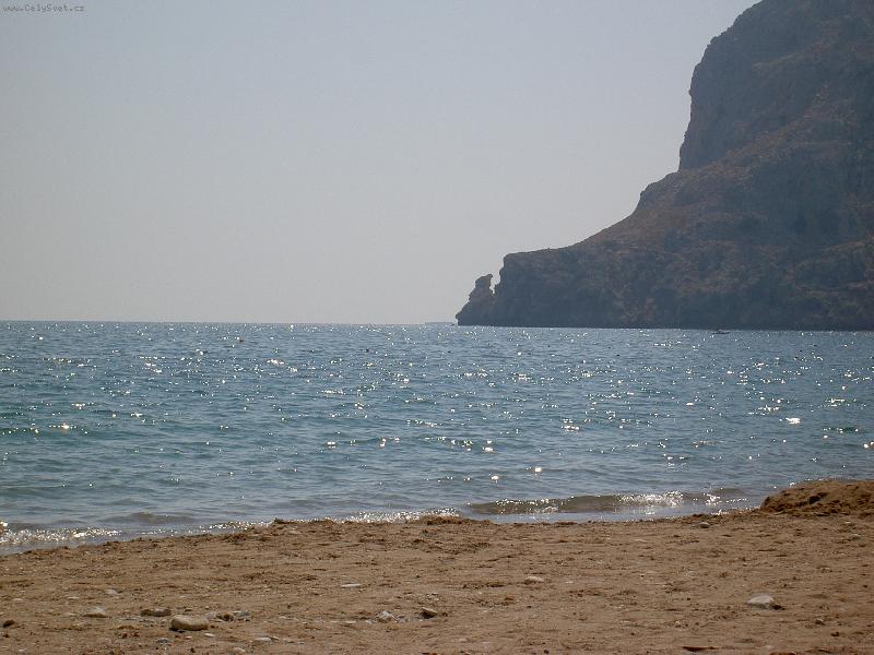 Foto: Trpasl�k u pl�e Tsambika,Rhodos-Trpasl�k u mo�e