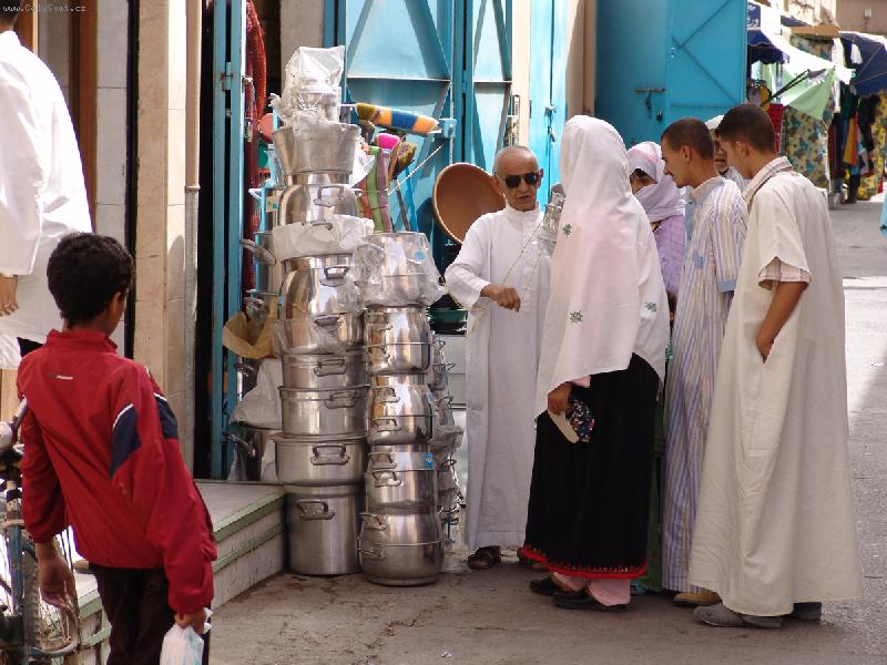 Foto: Tiznit-prodavac hrncu