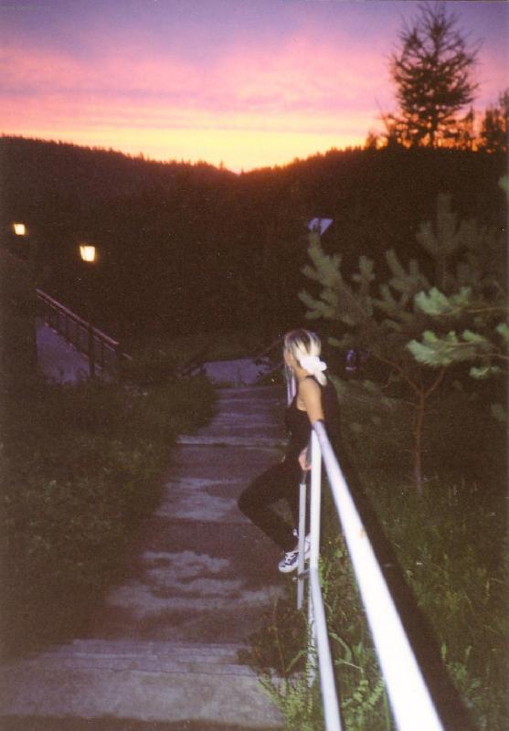 Foto: z�pad slunce