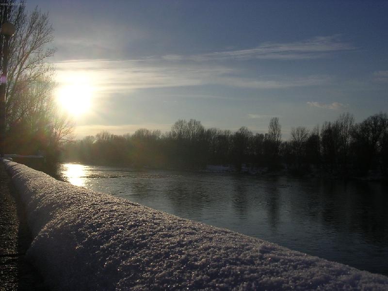 Foto: Zimn� z�pad slunce