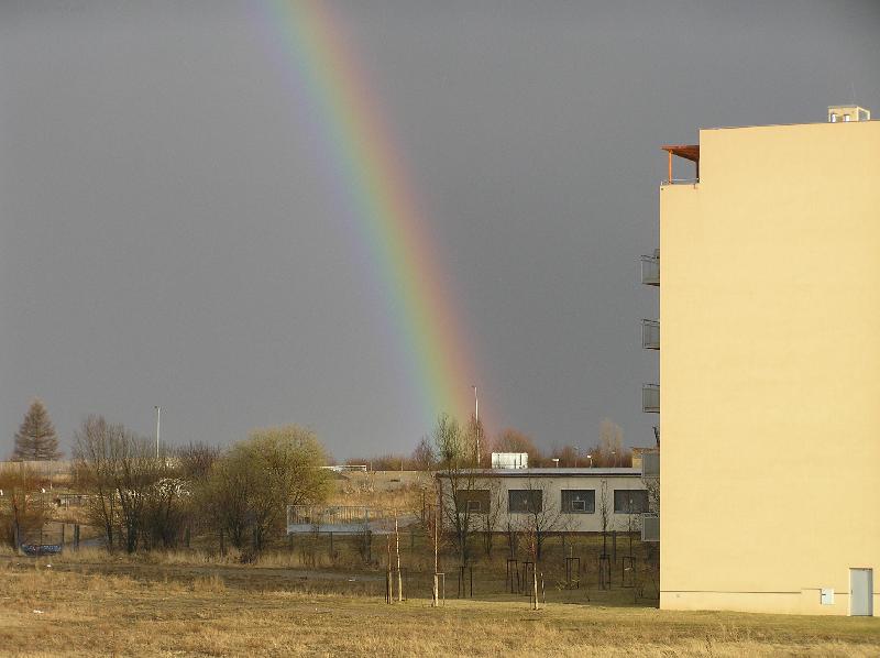 Foto: Duha nad Barrandovem