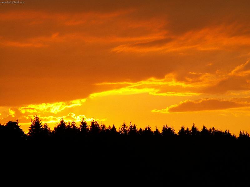 Foto: Z�pad slunce