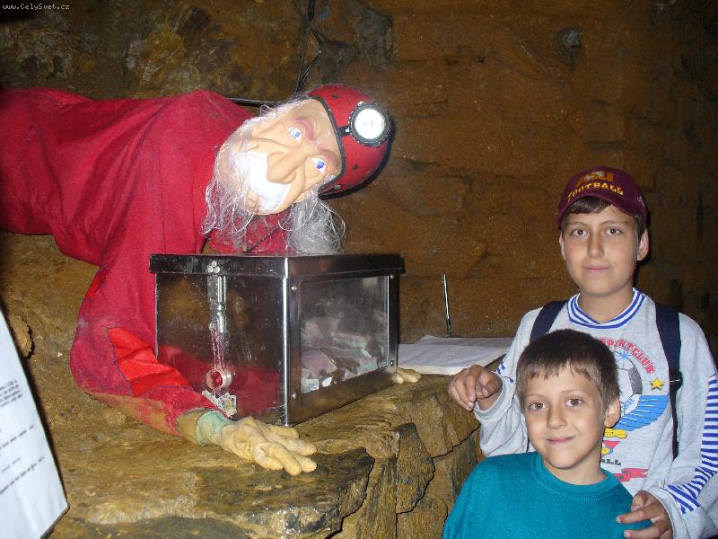 Foto: Teplice nad Be�vou-V jeskyni