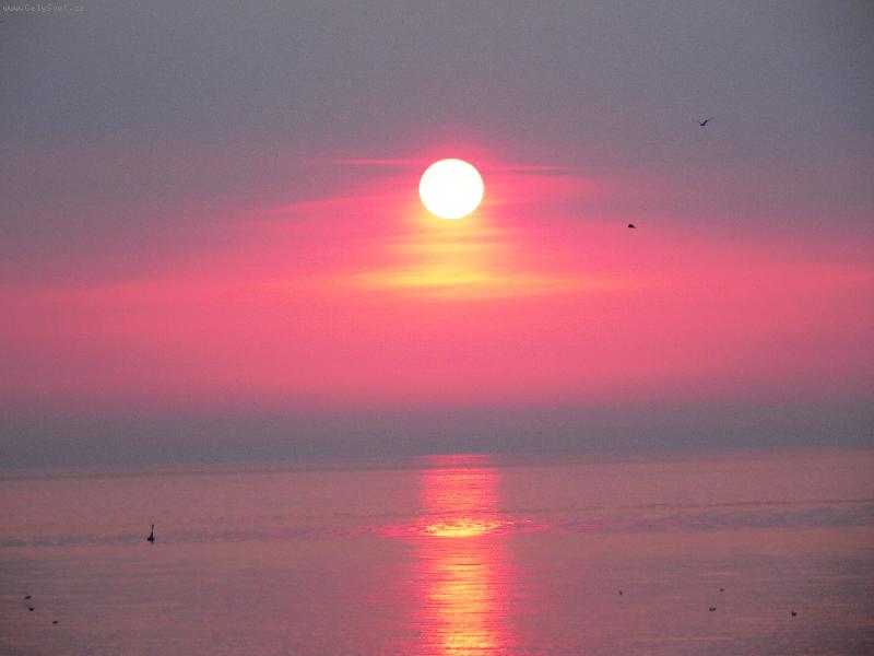 Foto: Z�pad Slunce-Polsko