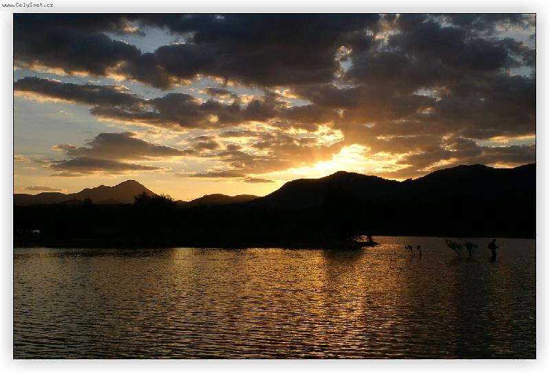 Foto: z�pad slunce