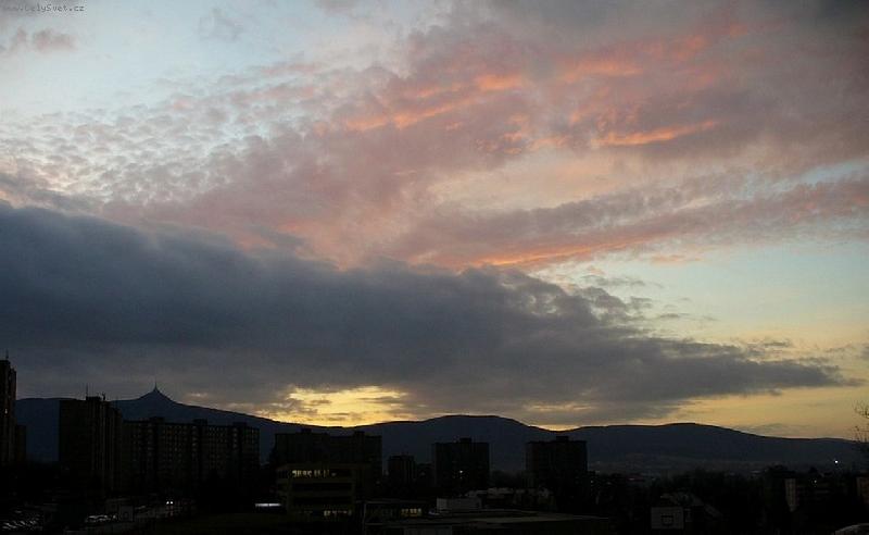 Foto: z�pad slunce