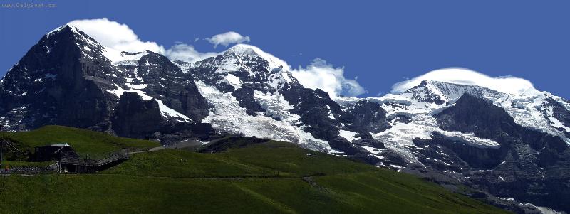 Foto: Eiger, Mnich, Jungfrau