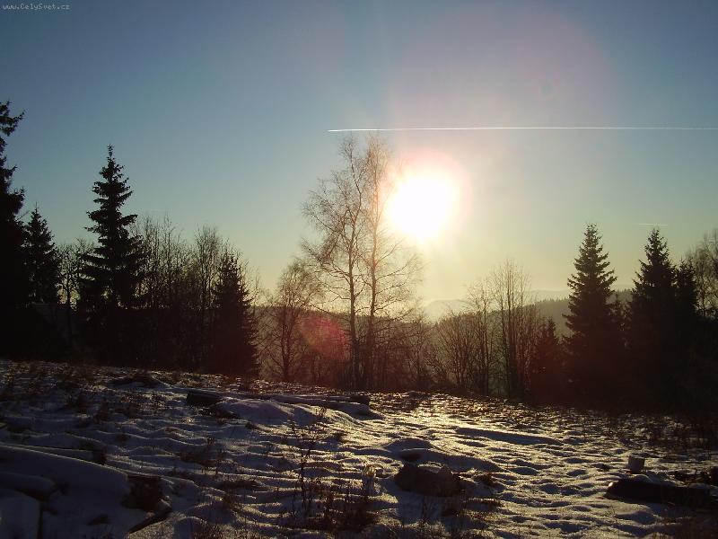 Foto: Zimn� slun��ko