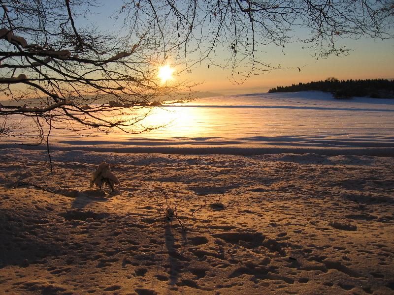 Foto: Zimn� podve�er