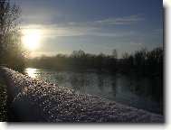 Zimn� z�pad slunce