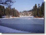 Pr�honick� park v zim�