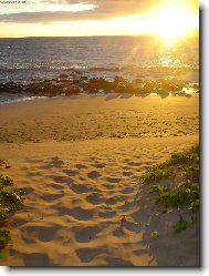 z�pad slunce na Hawaii